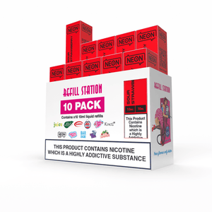 Neon - Sour Strawberry 10 Pack