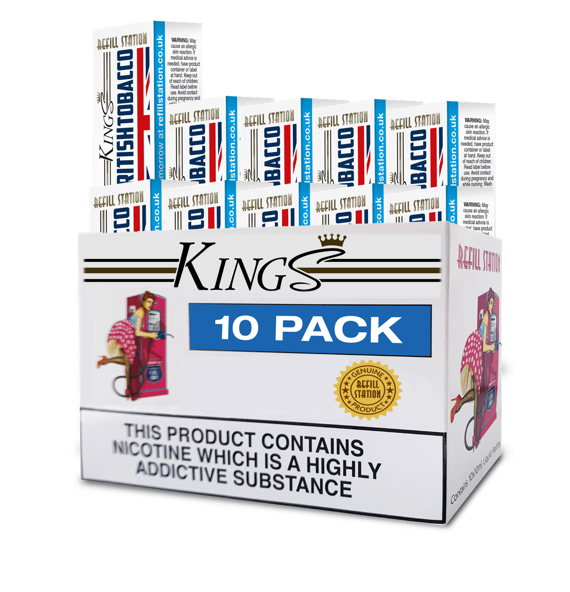 Kings British Tobacco 10 Pack