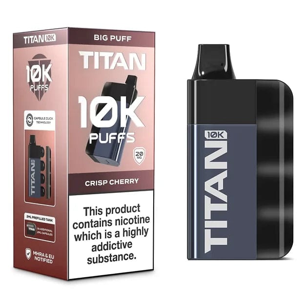 Titan 10K Puff Bar - Crisp Cherry