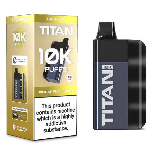 Titan 10K Puff Bar - Pineapple Lemon