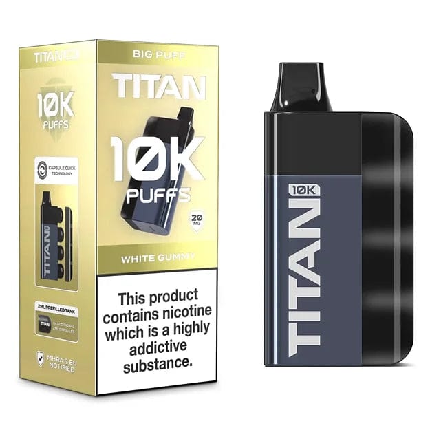 Titan 10K Puff Bar - White Gummy