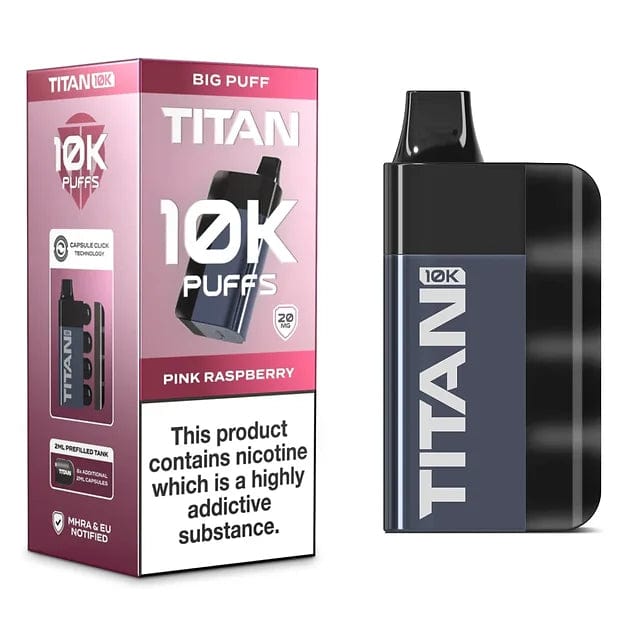 Titan 10K Puff Bar - Pink Raspberry