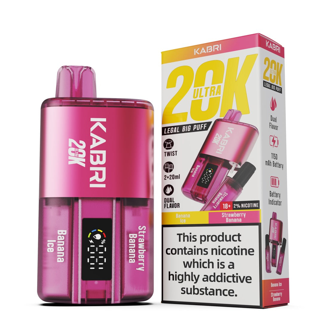 Kabri 20K - Banana Ice & Strawberry Banana