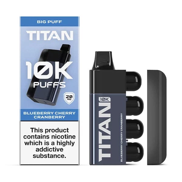 Titan 10K Puff Bar - Blueberry Cherry Cranberry 