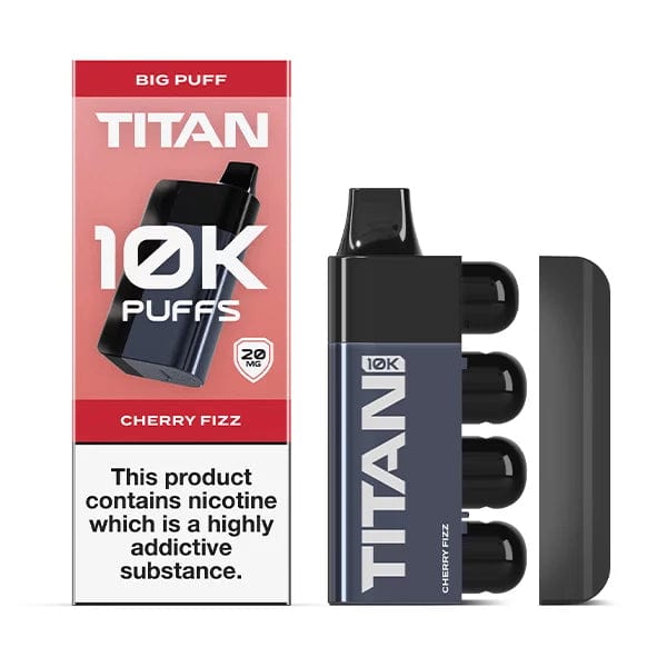 Titan 10K Puff Bar - Cherry Fizz 