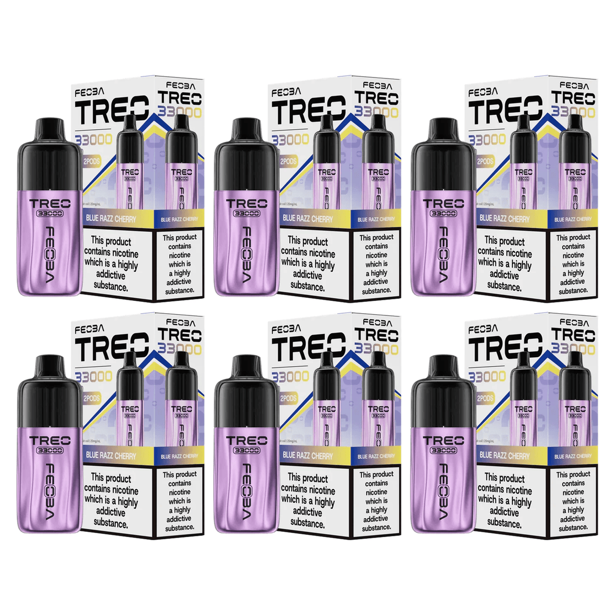 Feoba Treo 33000 Puffs (6 Pack)