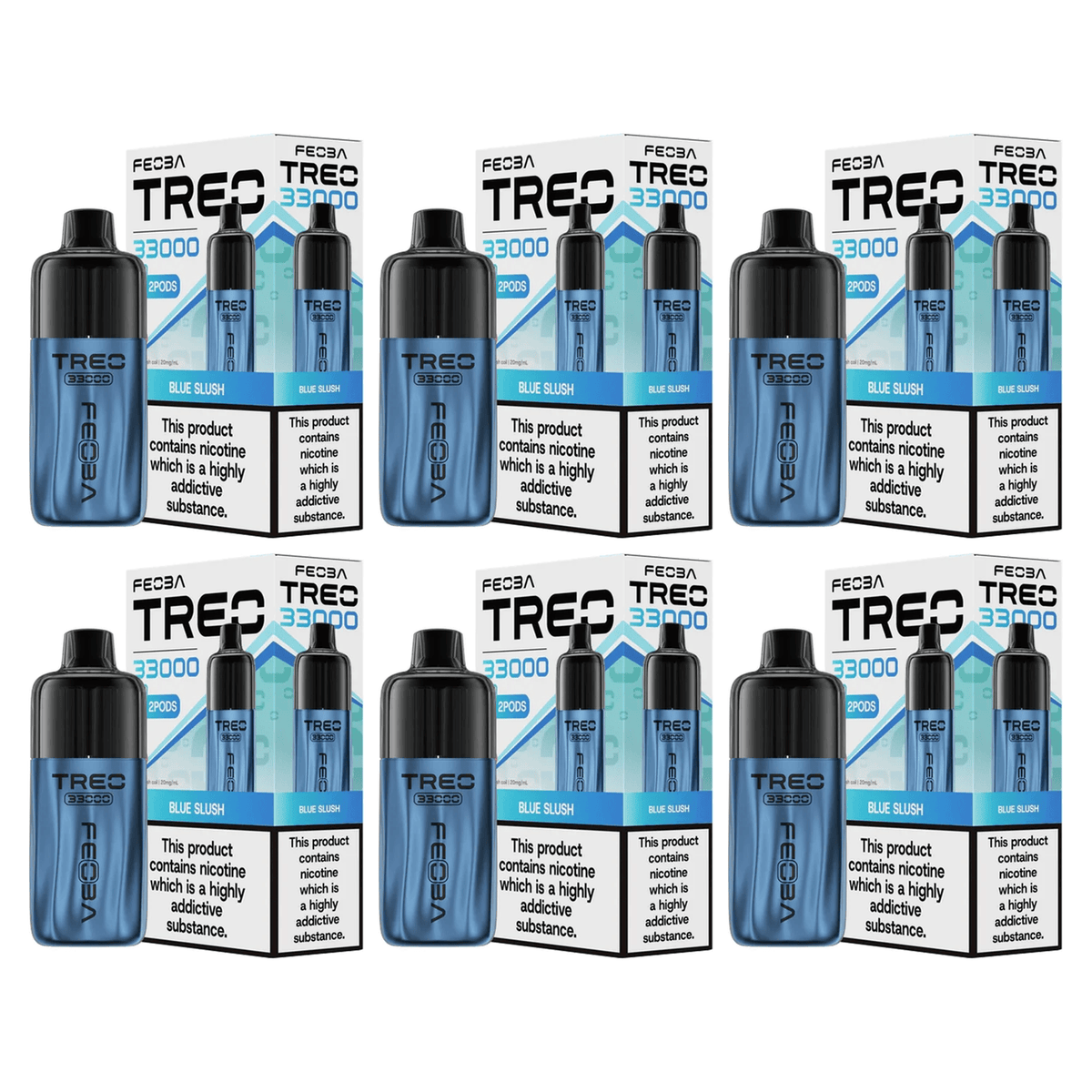 Feoba Treo 33000 Puffs (6 Pack)