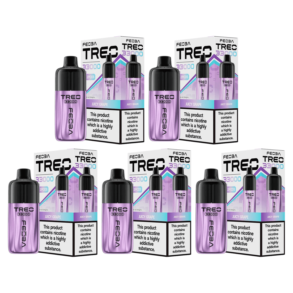 Feoba Treo 33000 Puffs (5 Pack)
