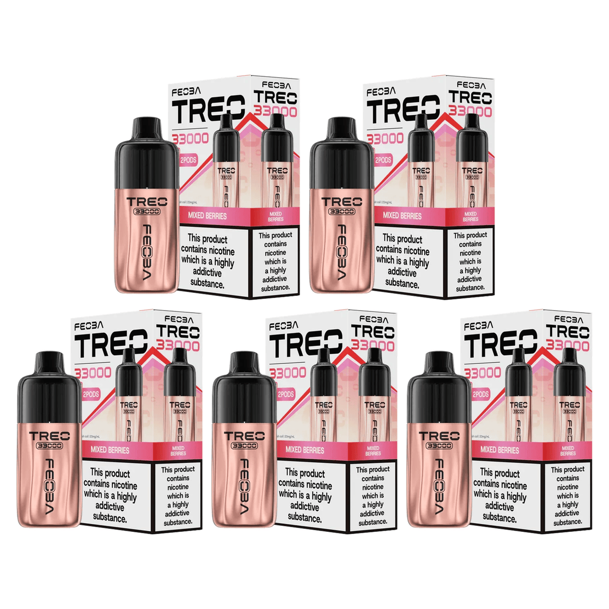 Feoba Treo 33000 Puffs (5 Pack)