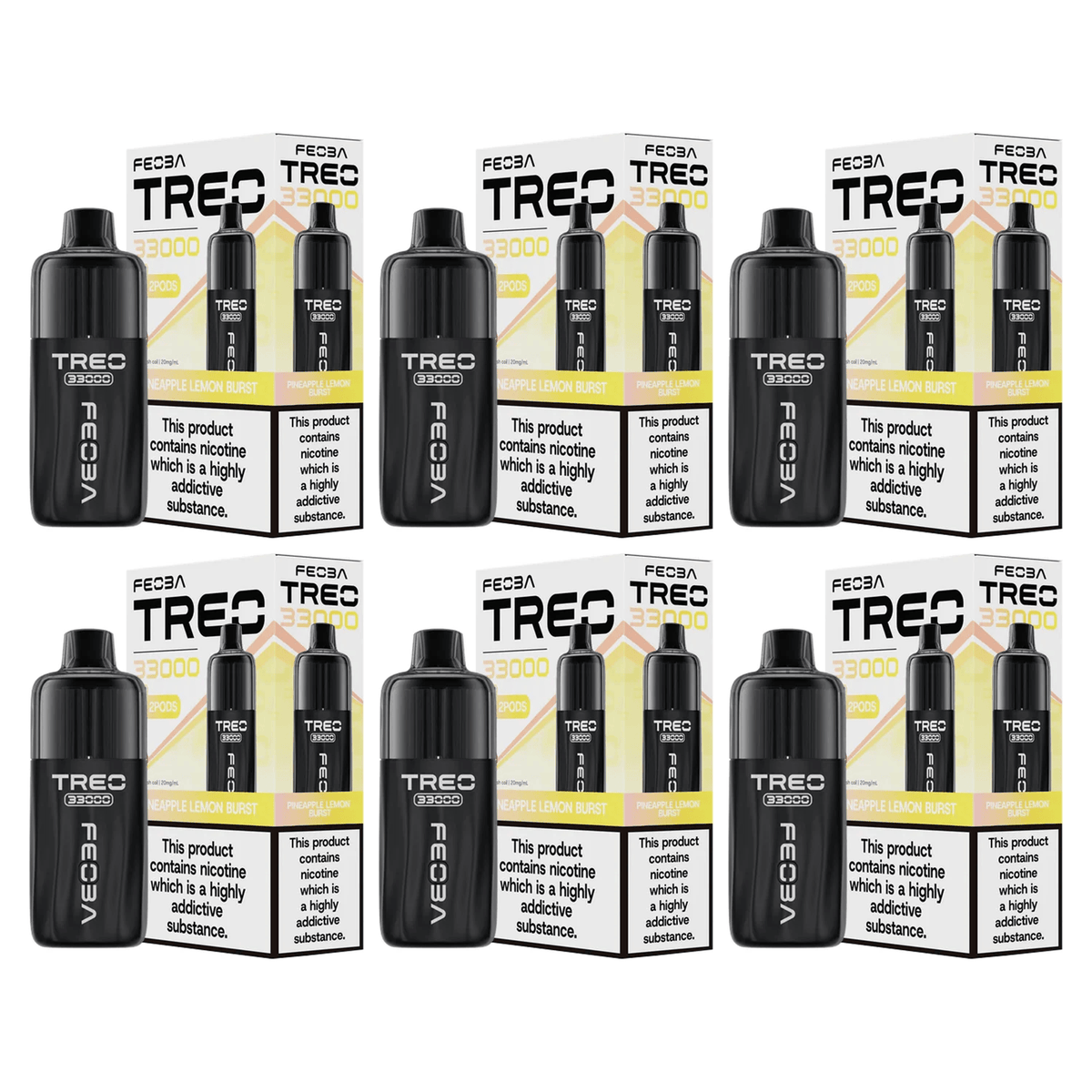 Feoba Treo 33000 Puffs (6 Pack)