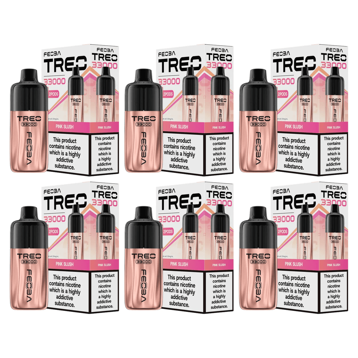 Feoba Treo 33000 Puffs (6 Pack)