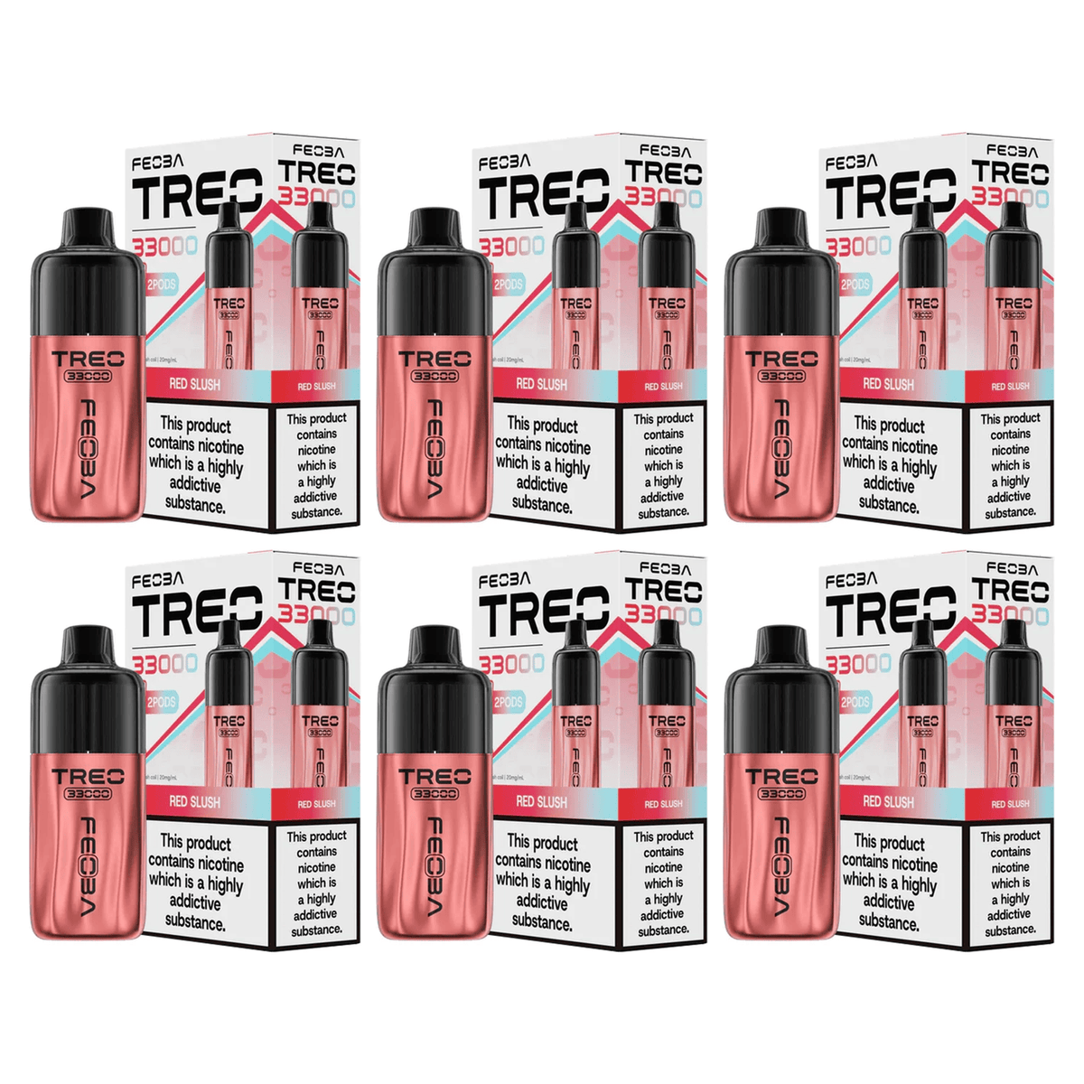 Feoba Treo 33000 Puffs (6 Pack)