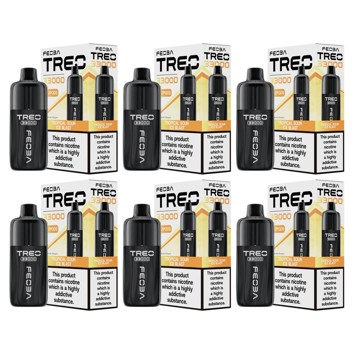 Feoba Treo 33000 Puffs (6 Pack)