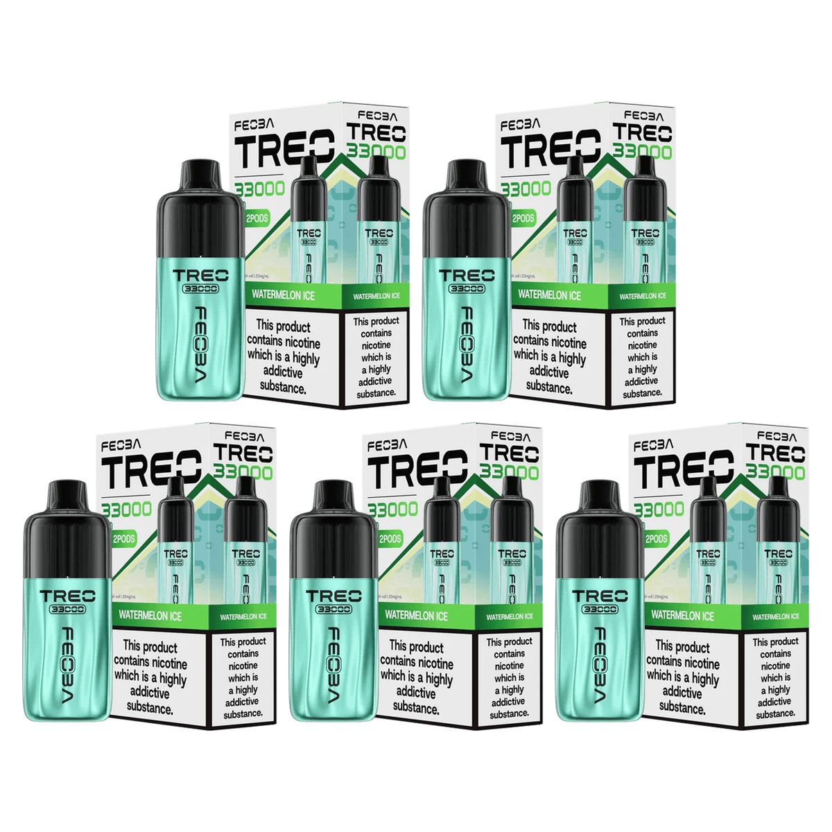 Feoba Treo 33000 Puffs (5 Pack)