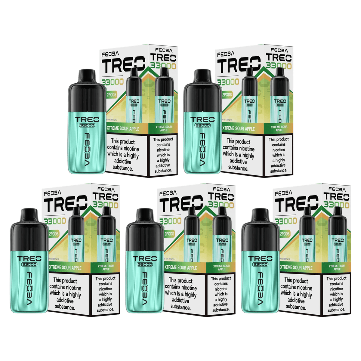 Feoba Treo 33000 Puffs (5 Pack)