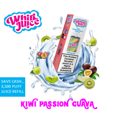 Whirl Juice - Kiwi Passion Fruit Guava 