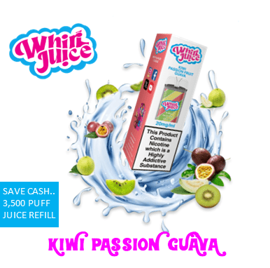 Whirl Juice - Kiwi Passion Fruit Guava