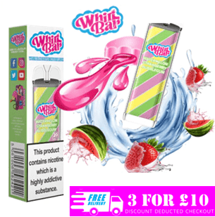 Whirl Bar - Watermelon Strawberry Bubblegum