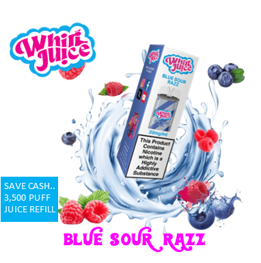 Whirl Juice - Blue Sour Razz 