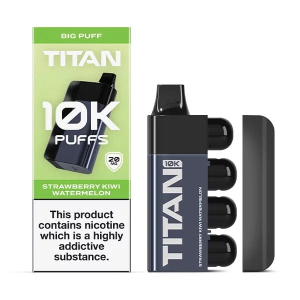 Titan 10K Puff Bar - Strawberry Kiwi Watermelon 