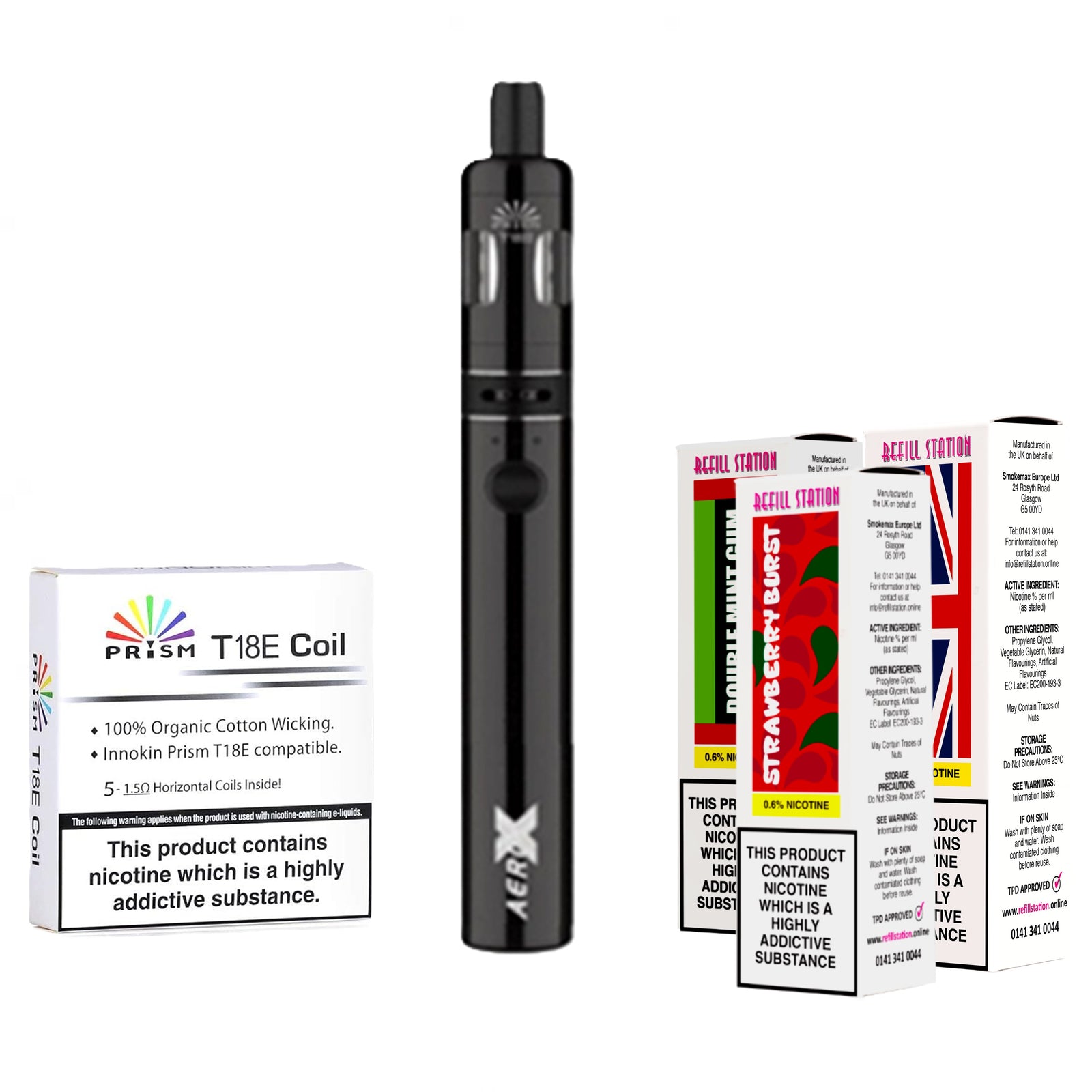 Quit Kit 2 with 3 liquids 