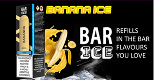 Bar Ice Nicotine Salts - Banana