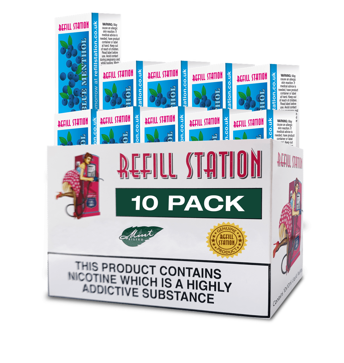Blue Menthol 10 Pack 