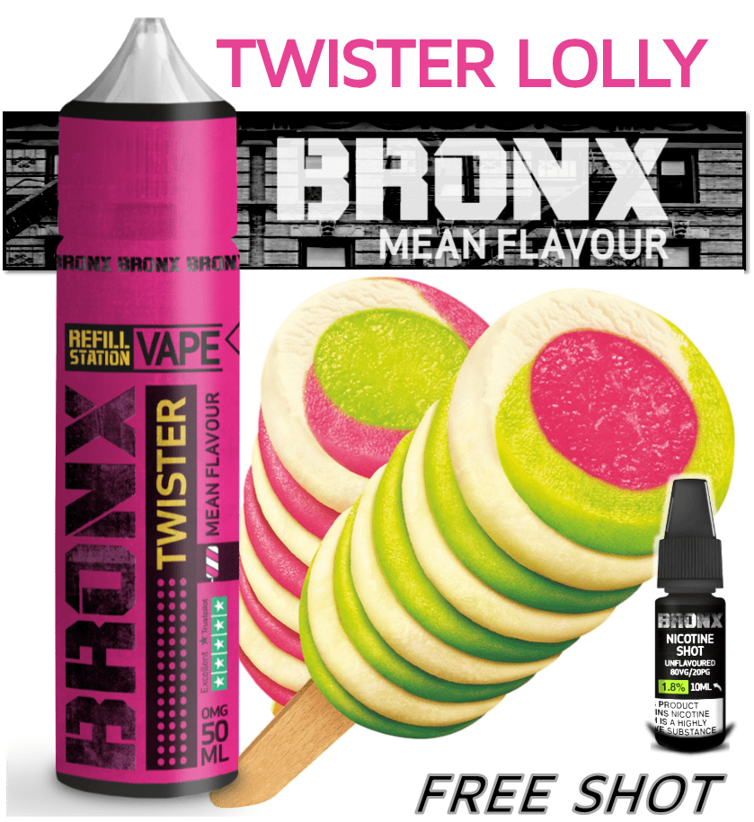 Bronx Twister with Free Nicotine Shot
