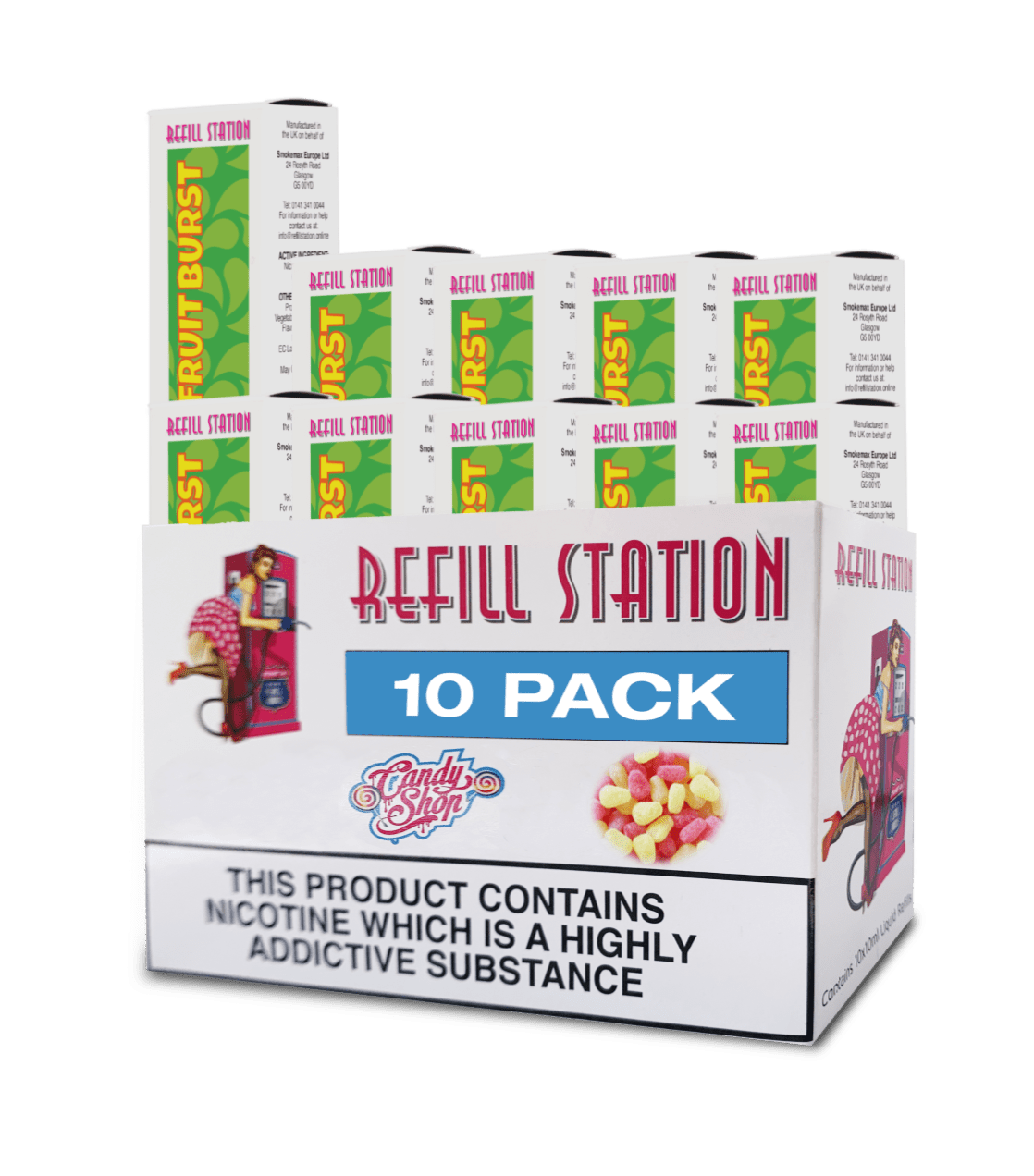 Fruit Burst 10 Pack 