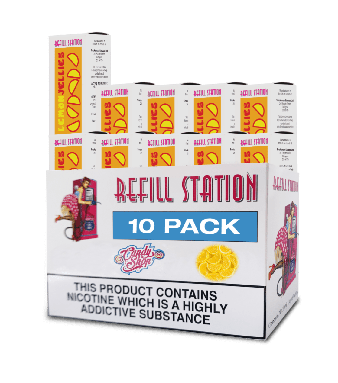 Lemon Jellies 10 Pack 