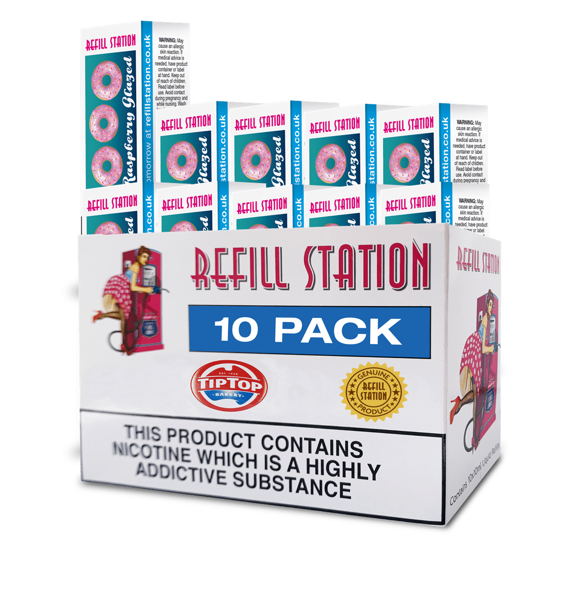Raspberry Glazed 10 Pack 