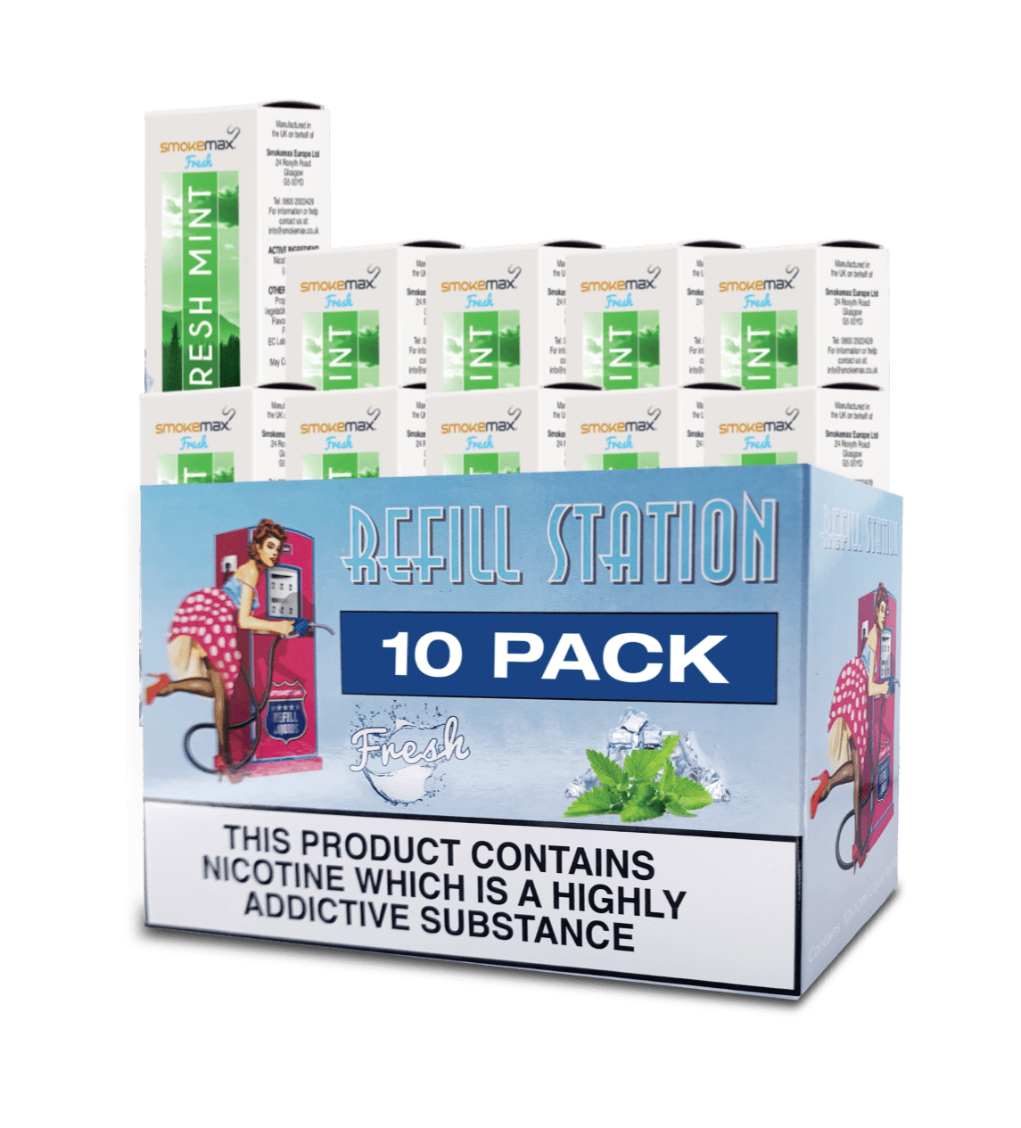 Fresh Mint 10 Pack 