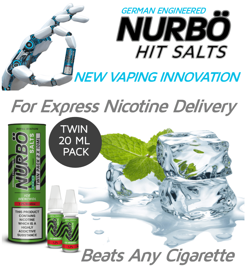 NURBÖ Twin Pack Nicotine Salts Ice Menthol 