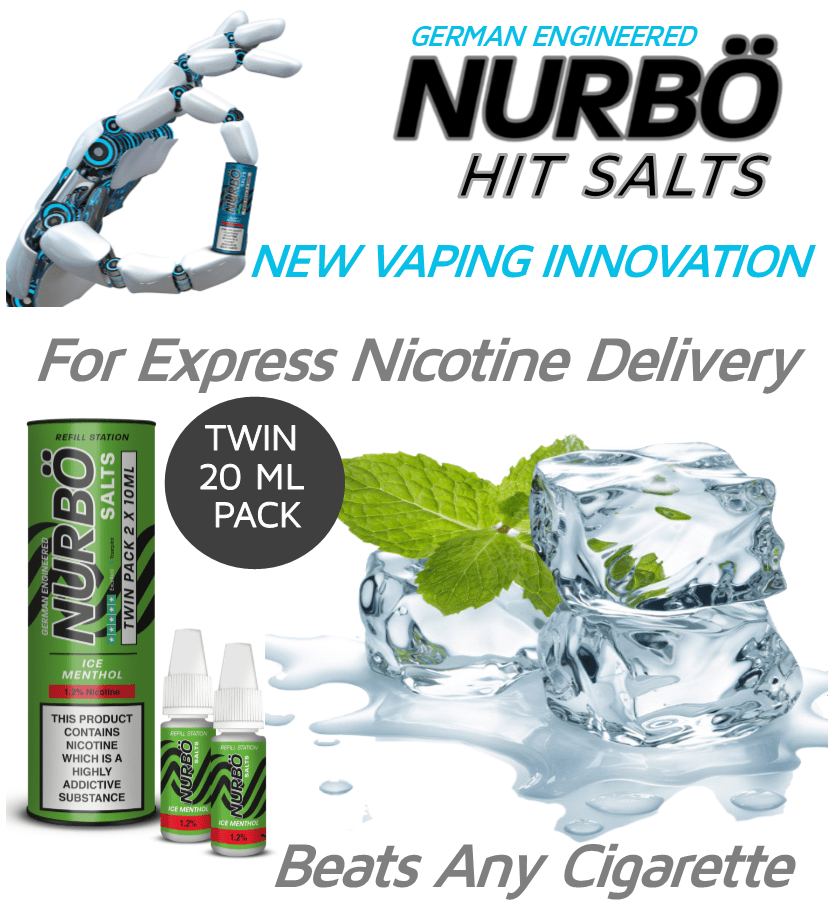 NURBÖ Twin Pack Nicotine Salts Ice Menthol