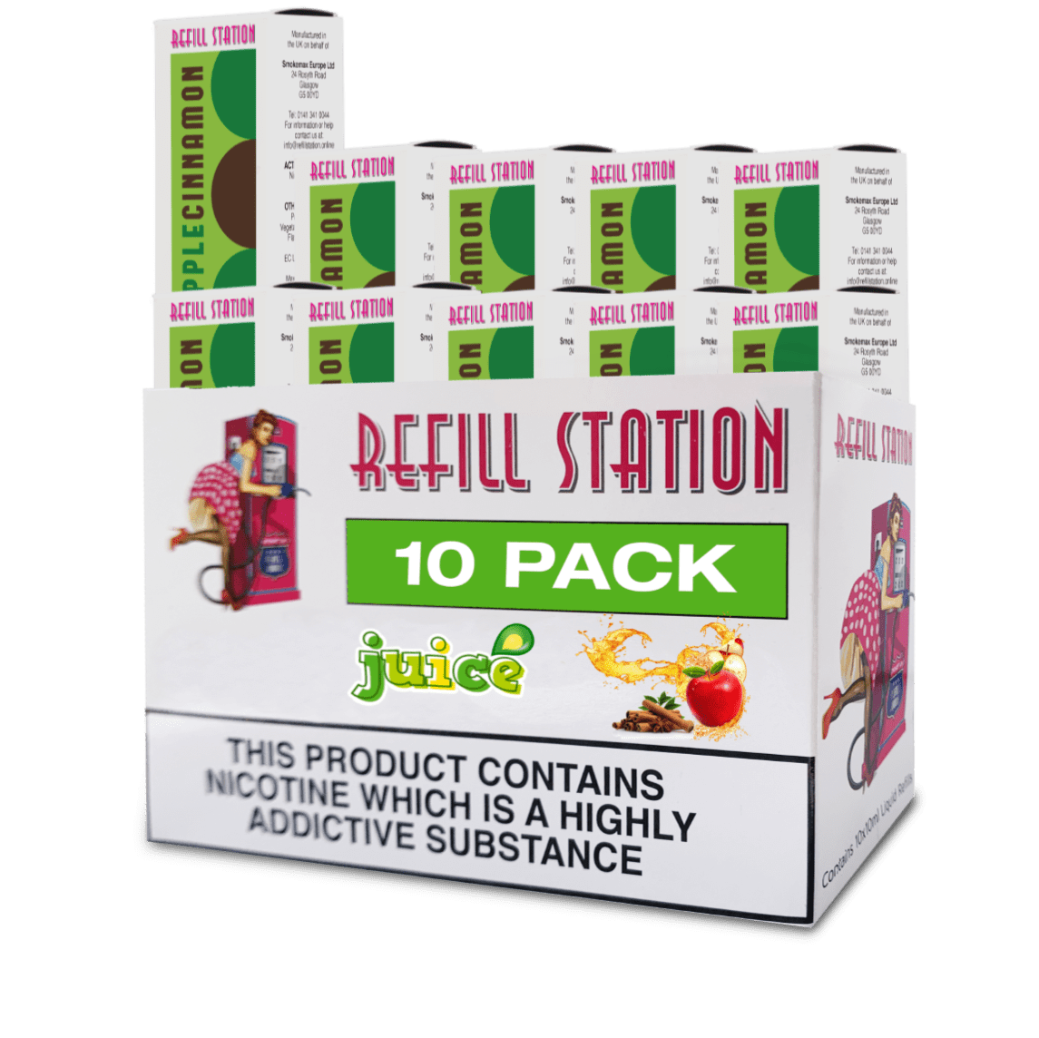 Apple Cinnamon 10 Pack 