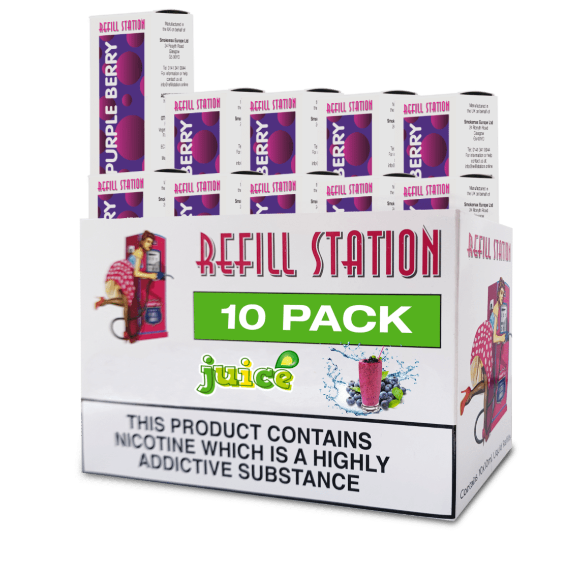 Purple Berry 10 Pack 