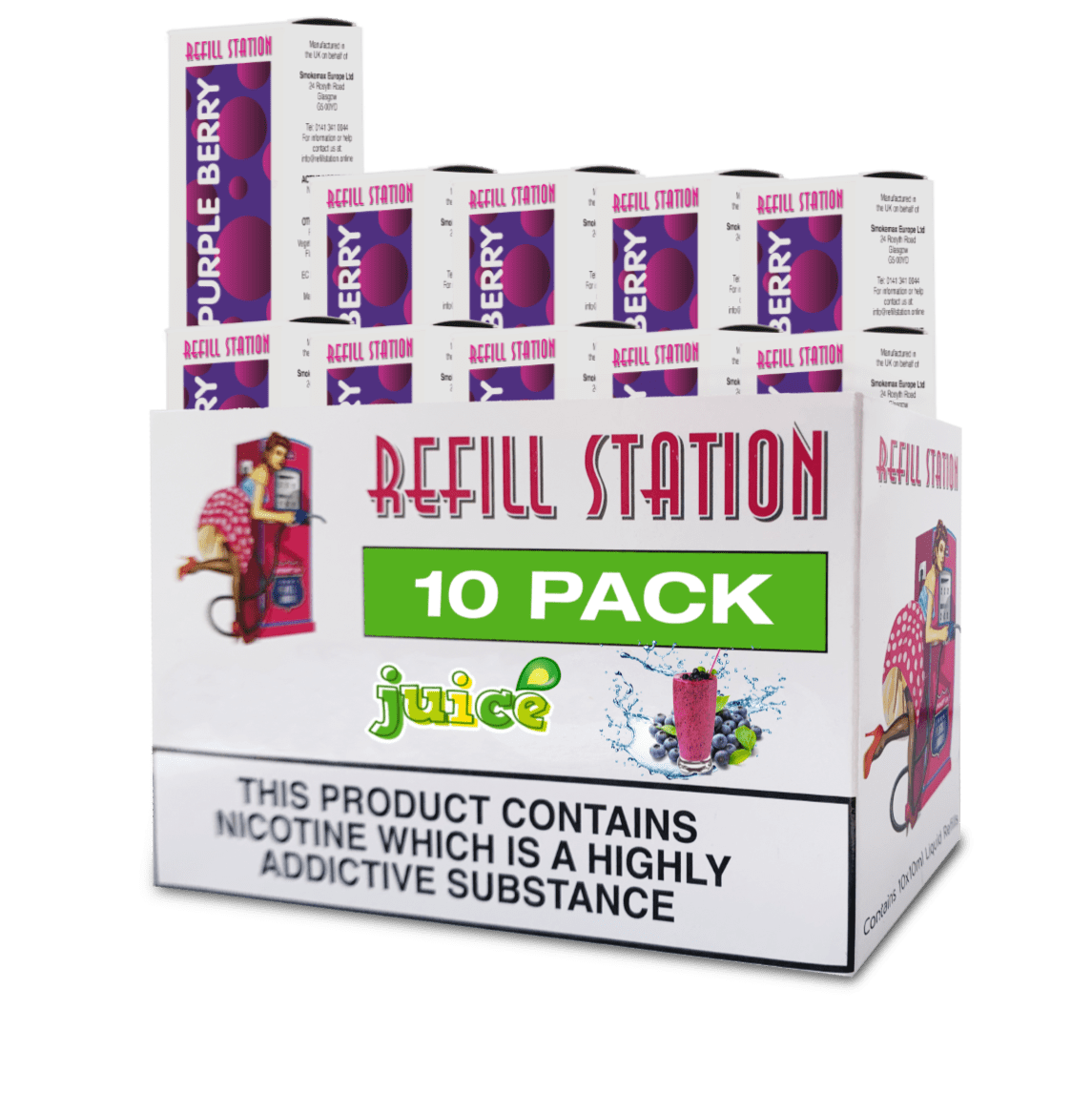 Purple Berry 10 Pack