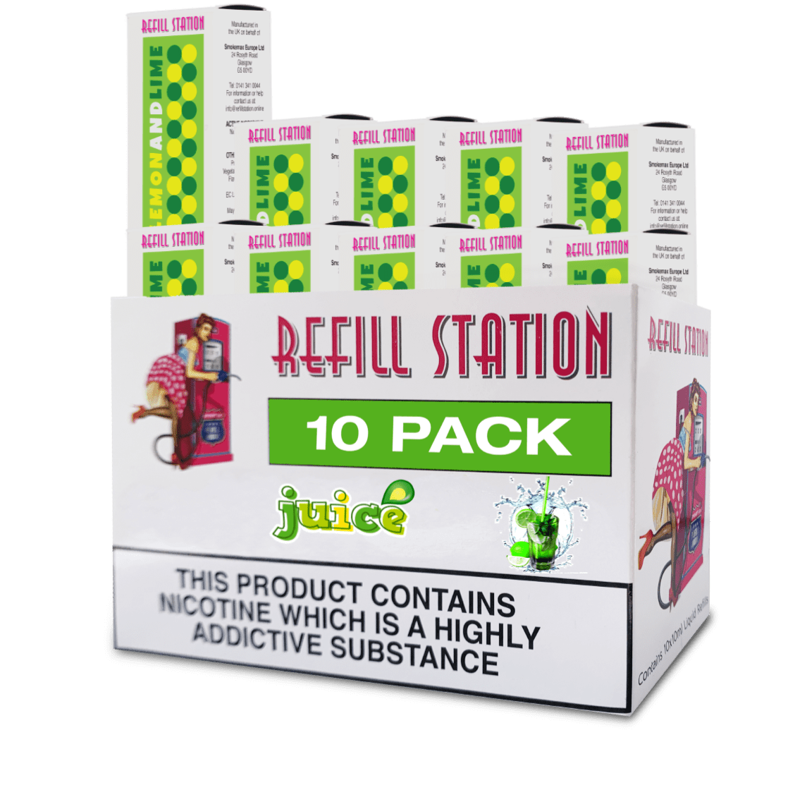 Lemon & Lime 10 Pack 