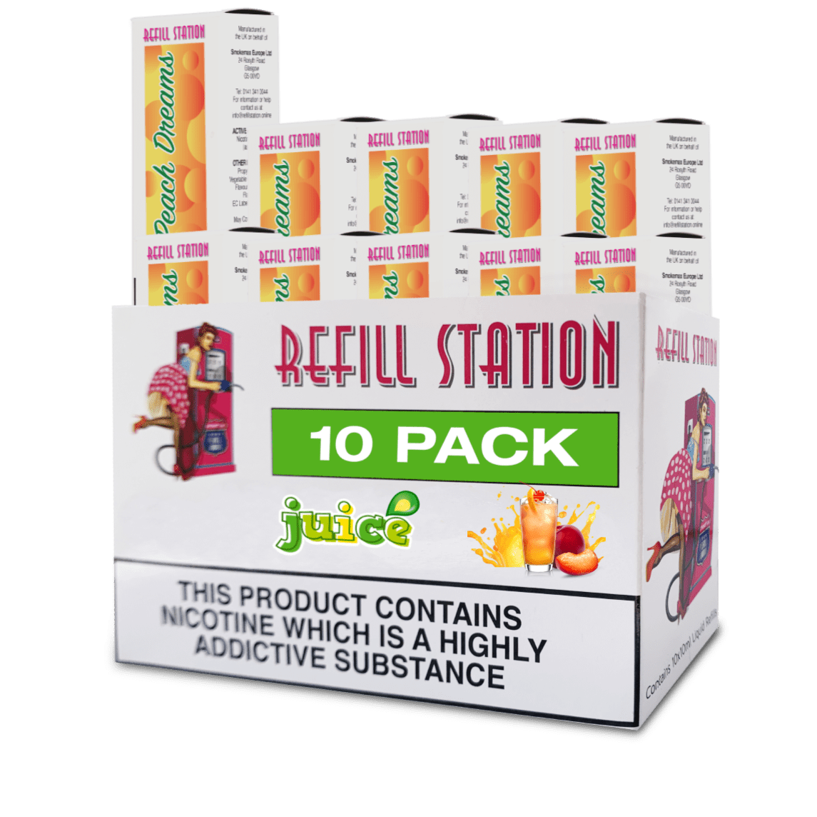 Peach Dreams 10 Pack 