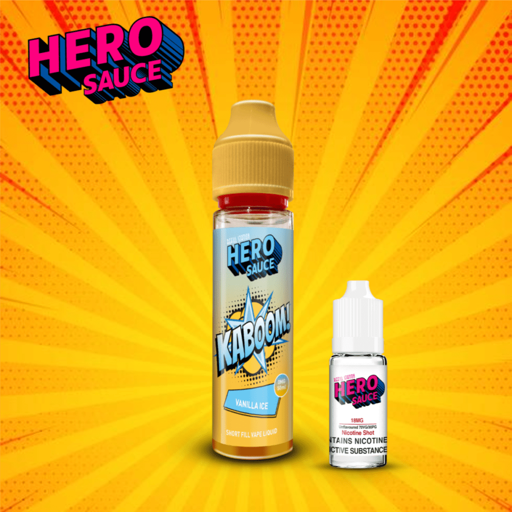 Hero Sauce - KABOOM Vanilla Ice 6 Pack 