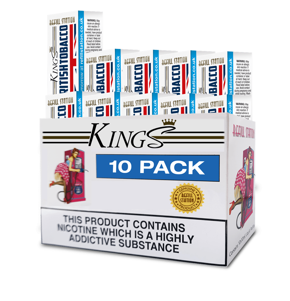 Kings British Tobacco 10 Pack 