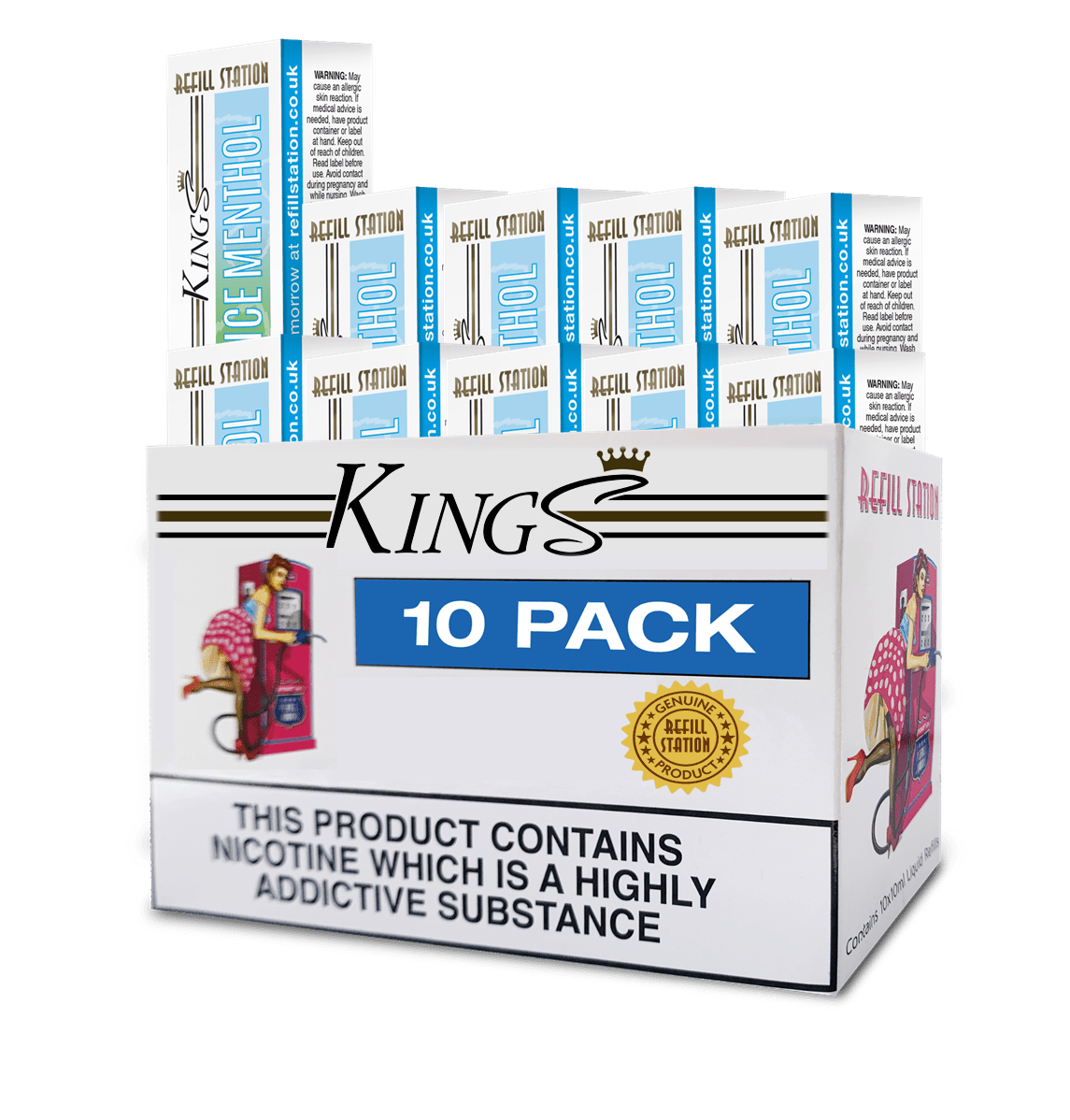 Kings Ice Menthol 10 Pack