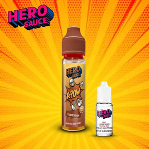 Hero Sauce K-POW Cookie Dough with Free Nicotine Shot
