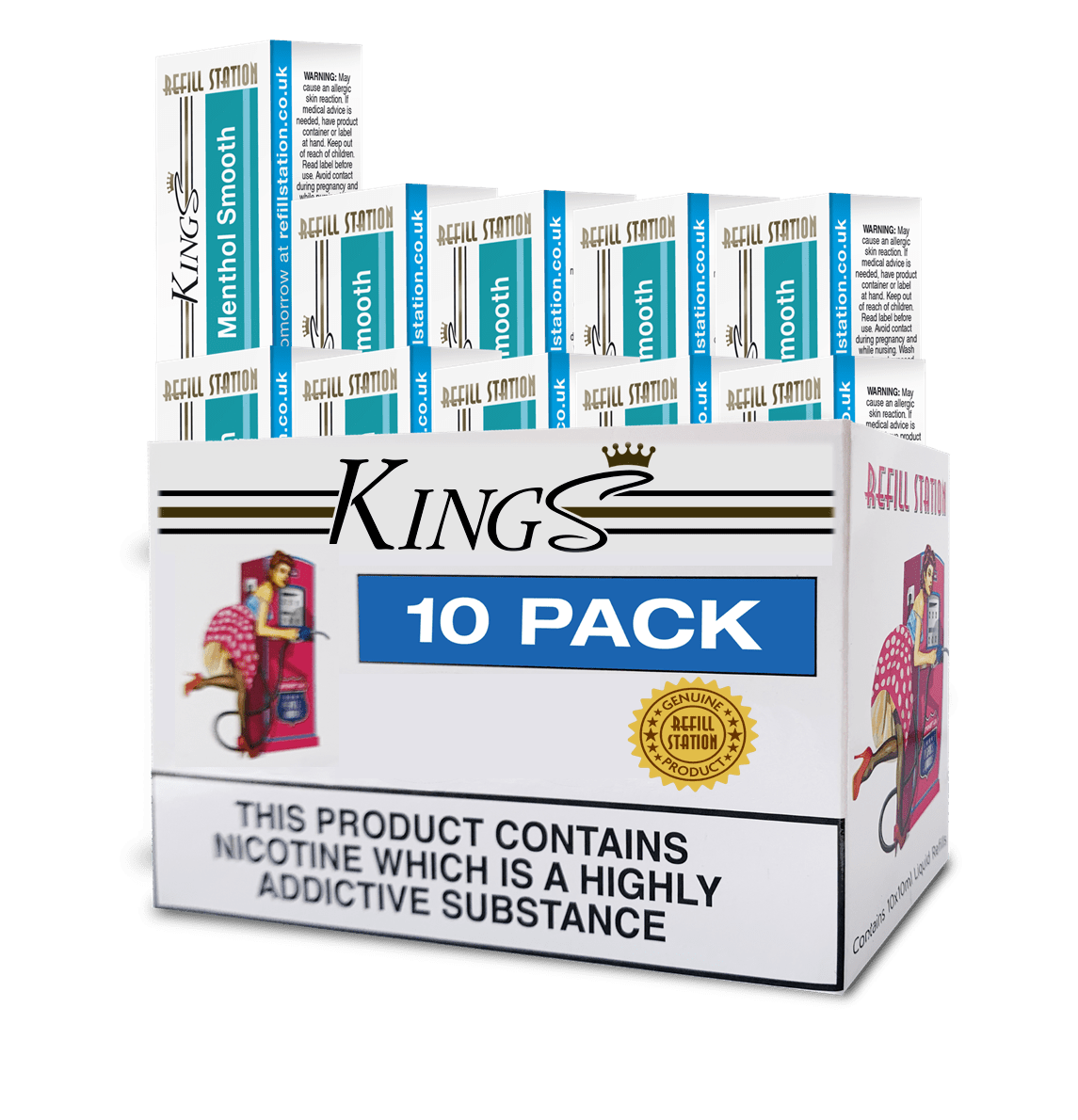 Kings Menthol Smooth 10 Pack 