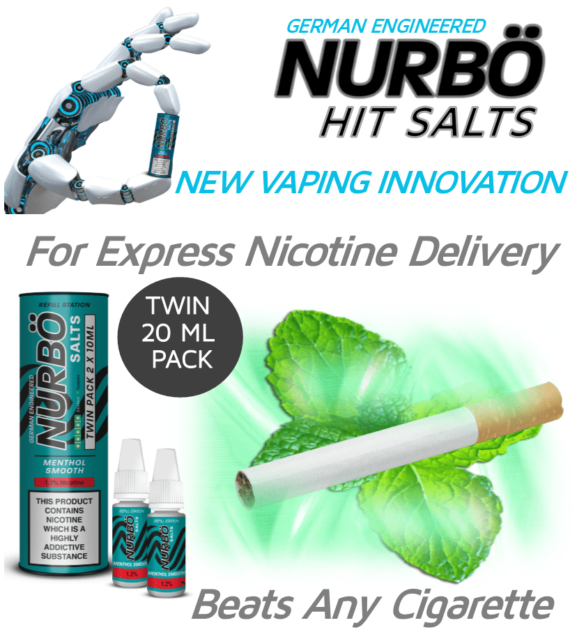 NURBÖ Twin Pack Nicotine Salts Menthol Smooth 