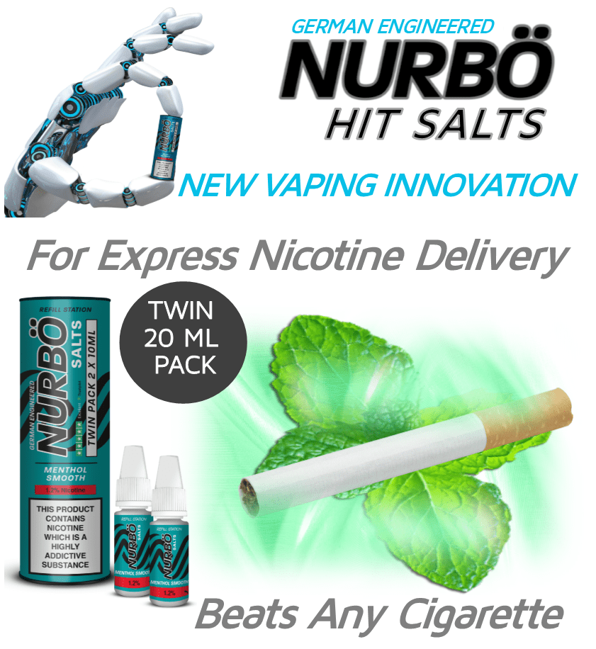 NURBÖ Twin Pack Nicotine Salts Menthol Smooth