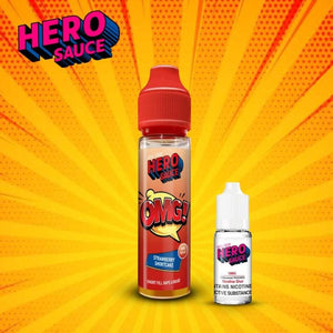 Hero Sauce OMG Strawberry Shortcake with Free Nicotine Shot
