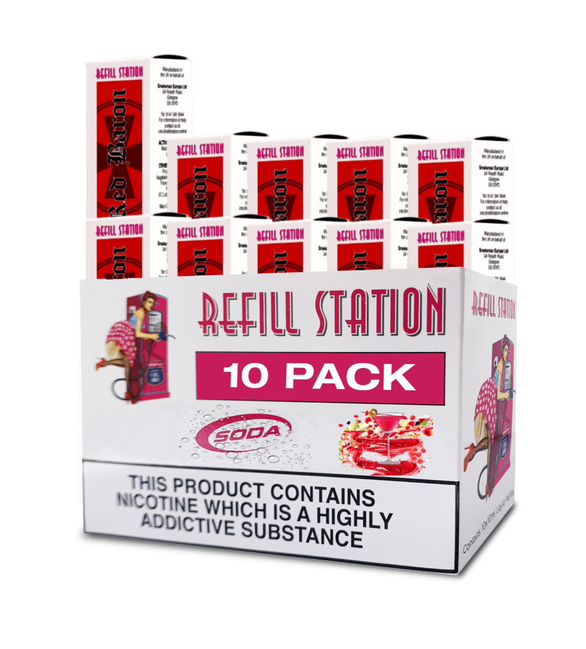 Red Baron 10 Pack 