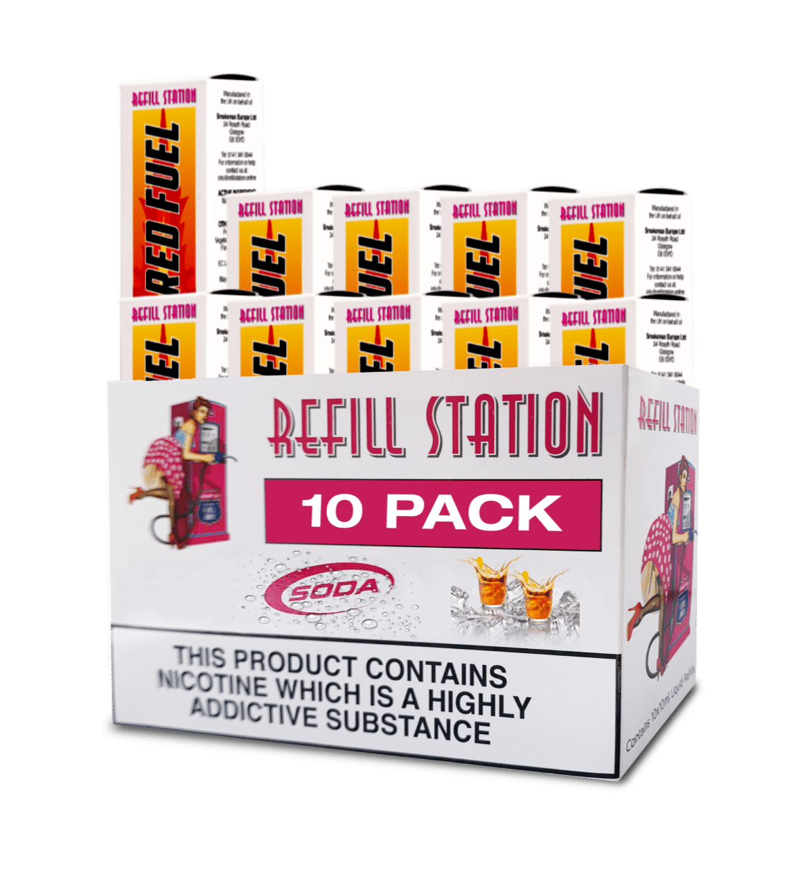 Red Fuel 10 Pack 