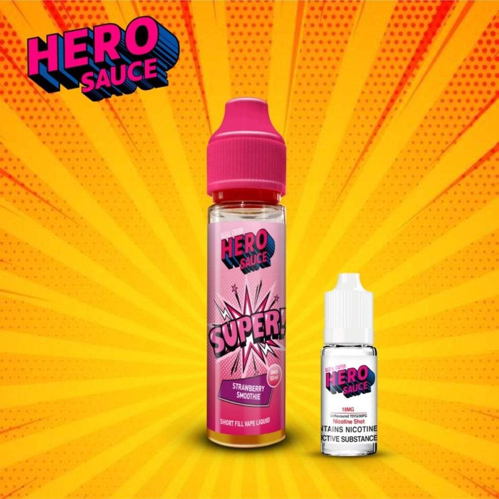 Hero Sauce - SUPER Strawberry Smoothie 6 Pack 